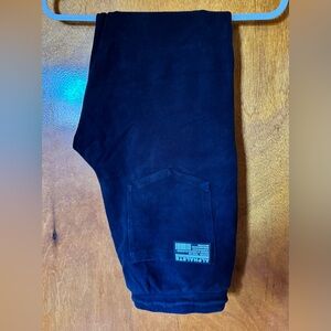Alphalete Black Jogger Pants with Back Pocket Patch